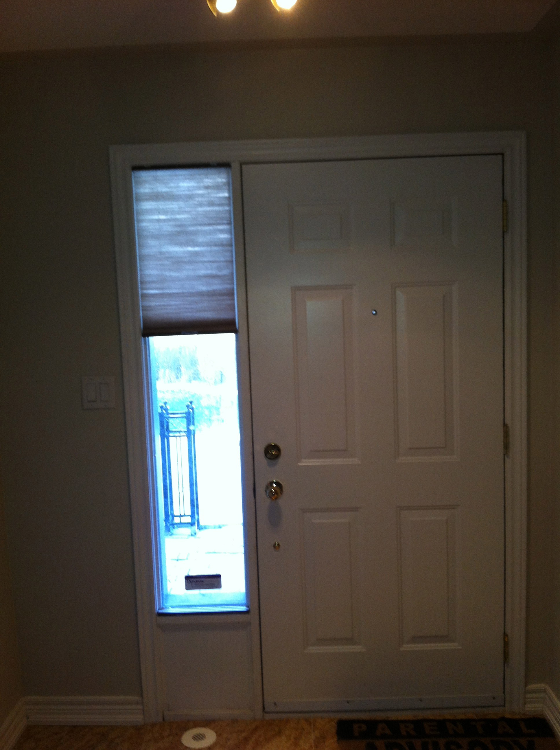 26 Good And Useful Ideas For Front Door Blinds - Interior ...
