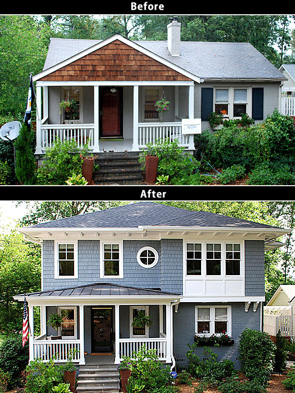 home remodel before and after