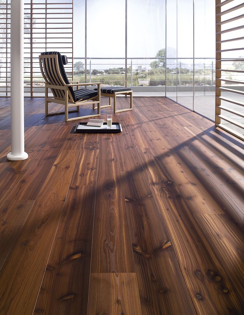 solid wooden flooring