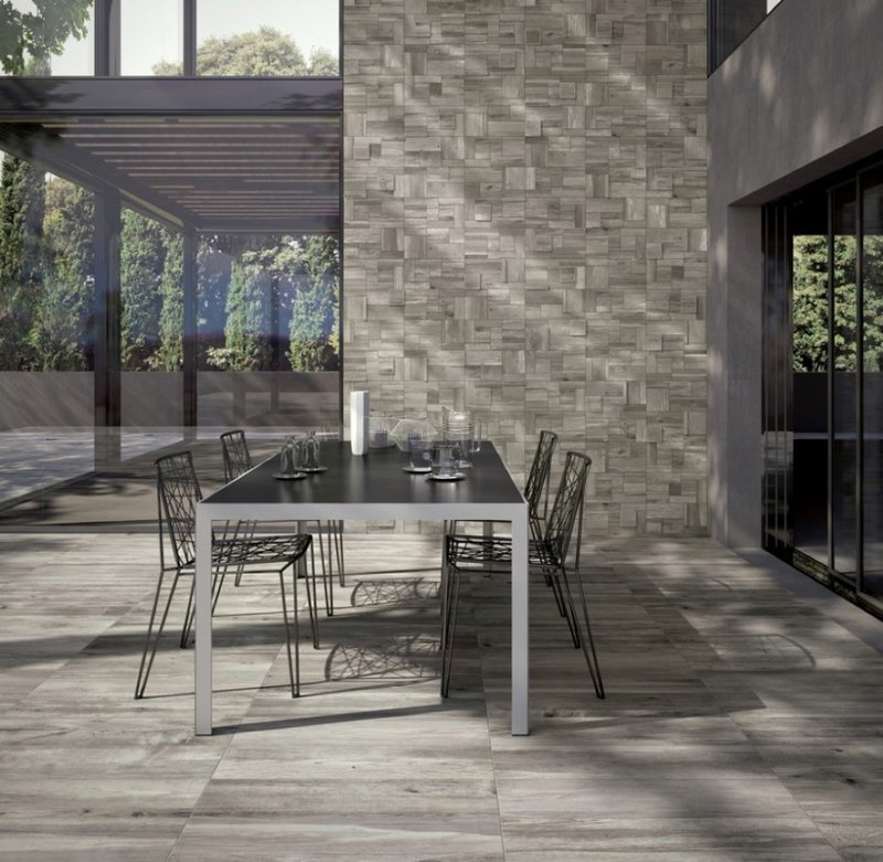 modern outdoor dining set with wrought iron chairs and rectangle table idea feat beautiful gray hardwood floor