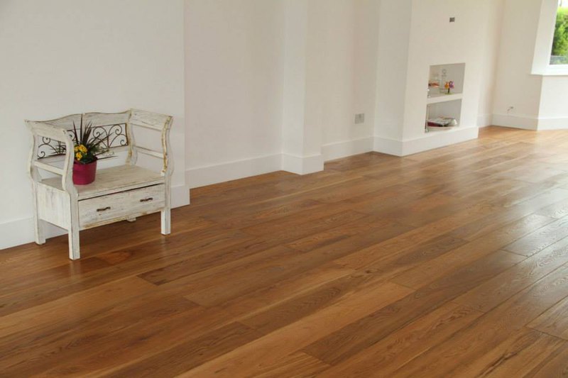 Solid hardwood flooring