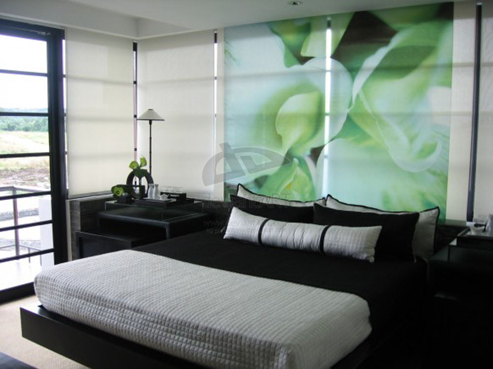 Contemporary Black And White Bedroom Decorating Ideas