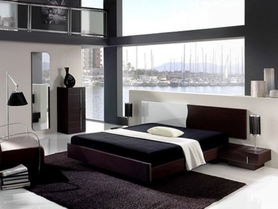 Contemporary Black and White Bedroom Designs and Ideas - Interior ...