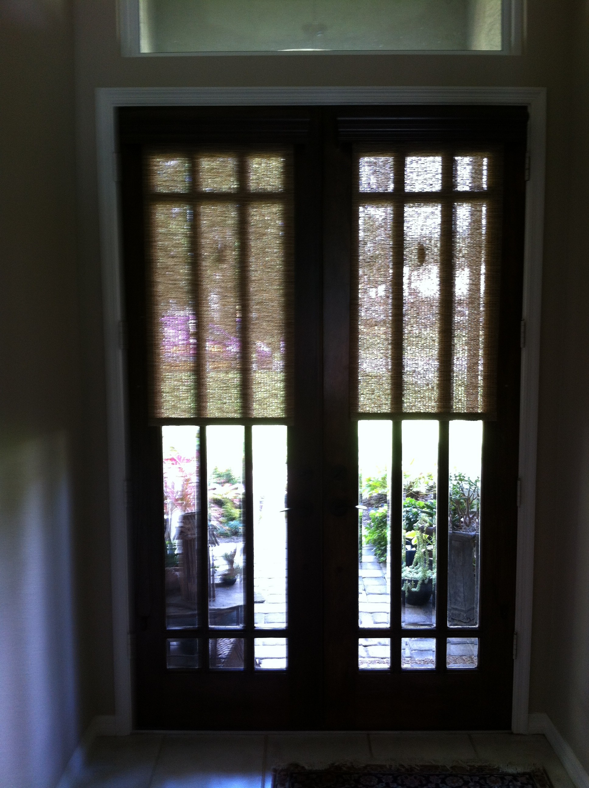 Front Door Blinds Interior Design Inspirations