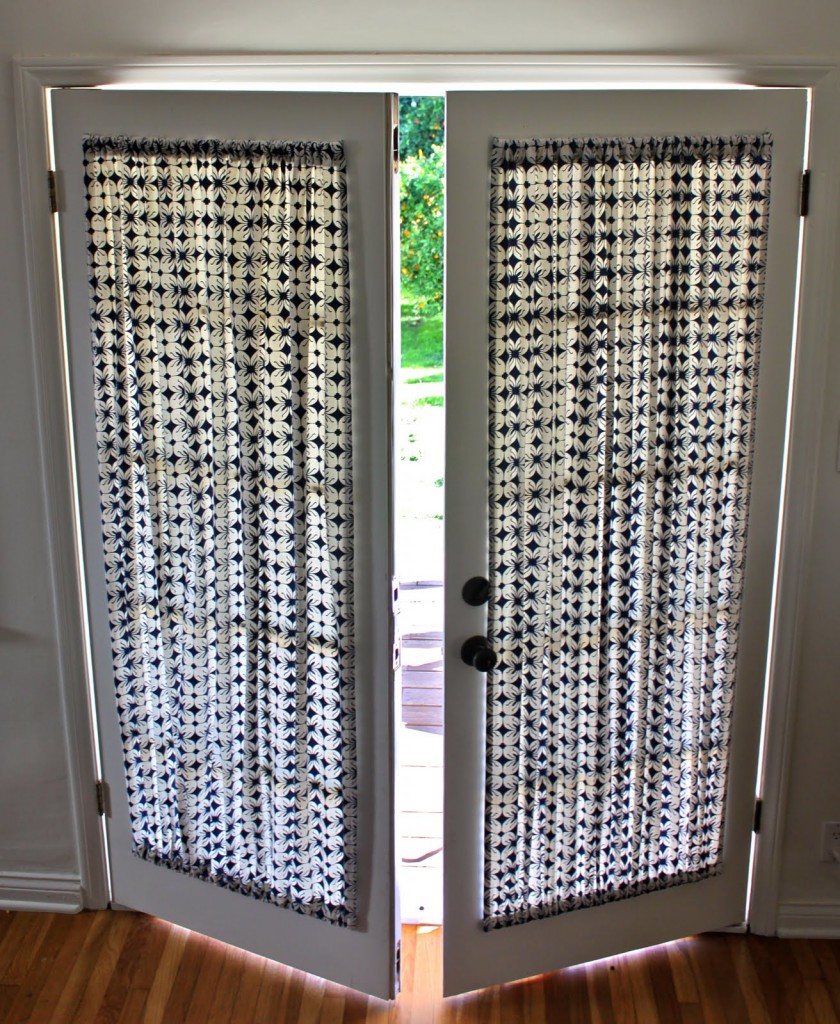 front door curtains