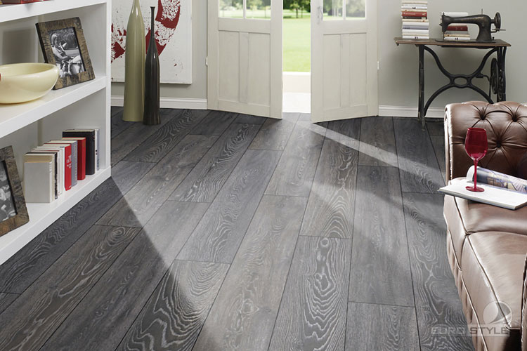 gray laminate wood flooring quality
