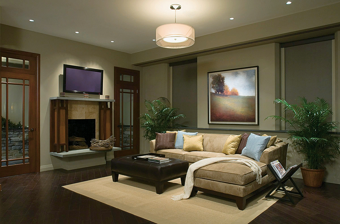 modern living room wall lighting