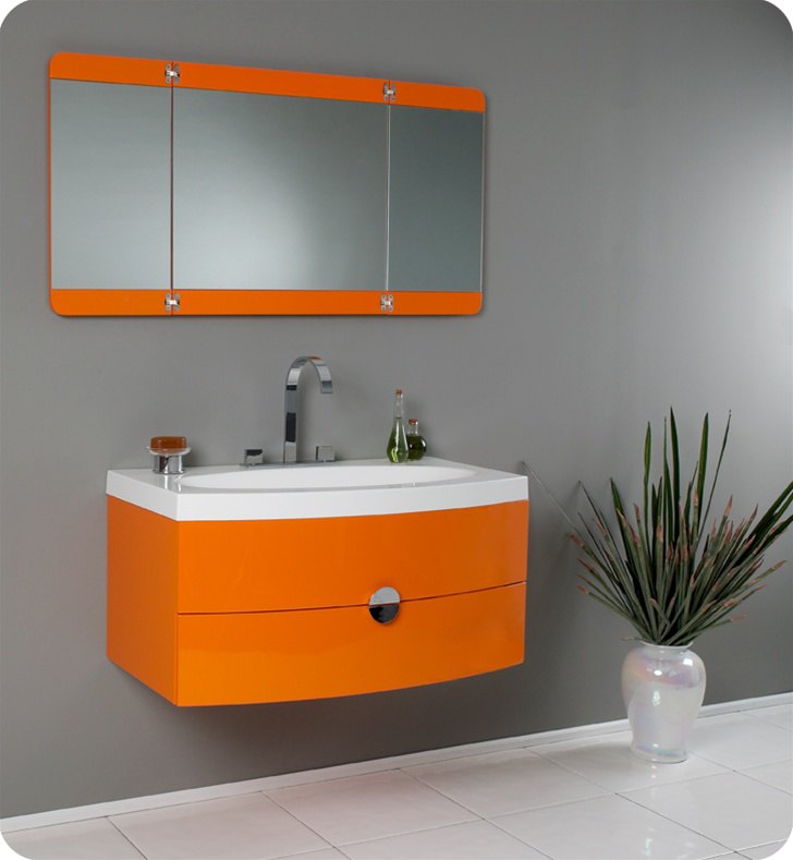 modern bathroom vanity mirrors