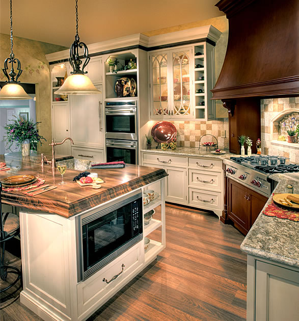 Custom Kitchen Cabinets By Kountry Kraft Interior Design