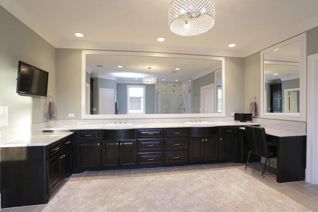 framed bathroom mirrors ideas