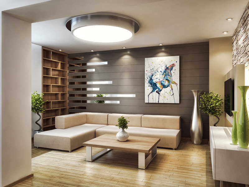 5 ideas of modern living room mirrors Interior Design 