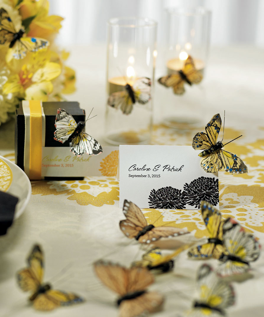 butterfly wedding table decorations