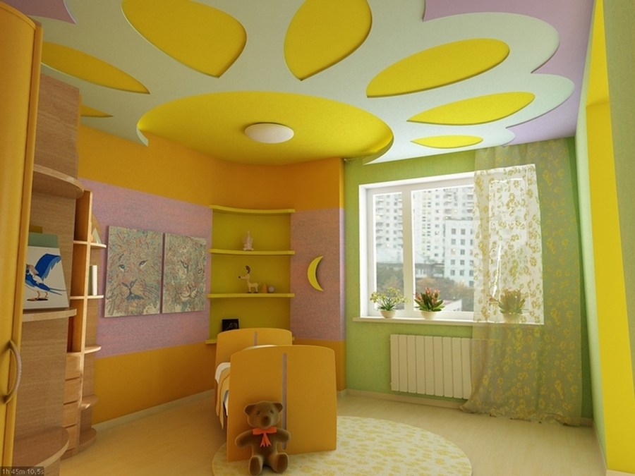 baby room ceiling