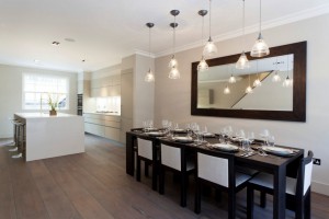 dining room mirrors modern