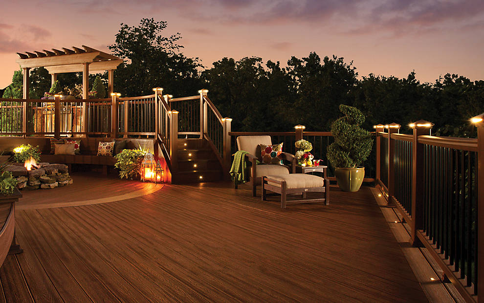 25 Amazing Deck Lights Ideas. Hard And Simple Outdoor Samples.