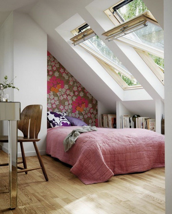 ideas for small attic bedrooms