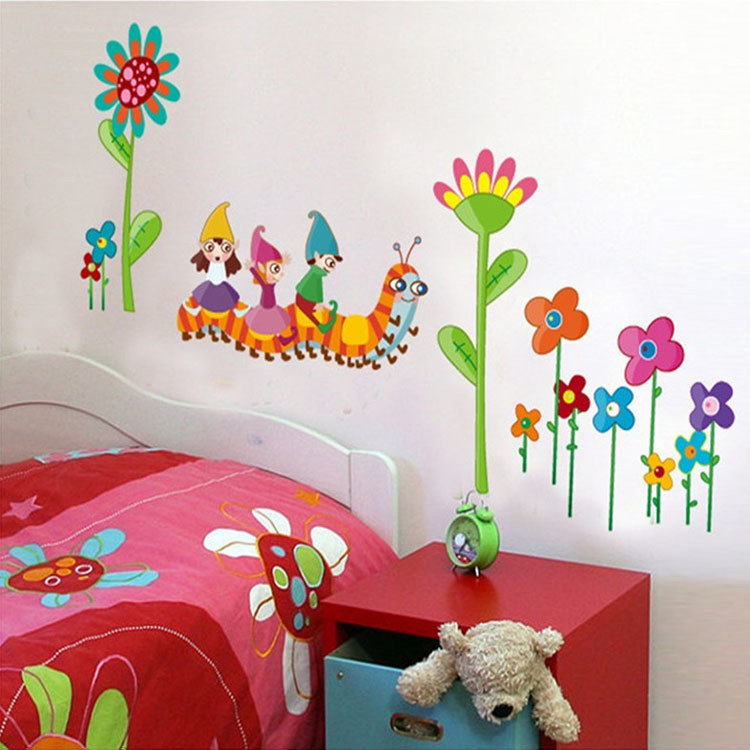 22 cool bedroom wall stickers for kids - Interior Design Inspirations