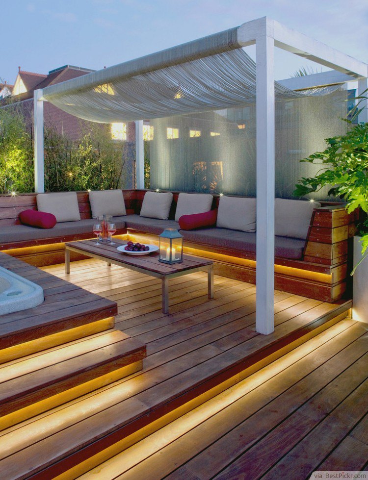 10 Great Deck Lighting Ideas For Cool Outdoor Patio Design | BestPickr