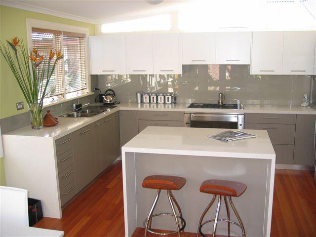 white gloss kitchen design ideas