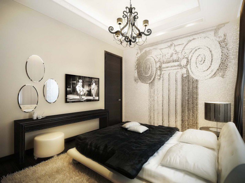 Extraordinary Deluxe Vintage Modern Apartment Master Bedroom ...