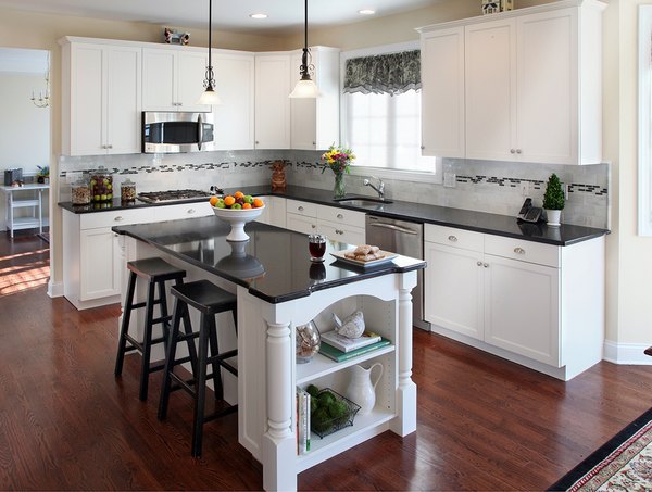 Best granite colors for white cabinets wood flooring modern kitchen ideas Best granite colors for white cabinets modern kitchen ideas