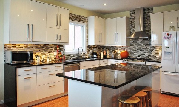 Granite colors for white cabinets coffee brown granite countertop tile backsplash Granite colors for white cabinets coffee brown granite countertop