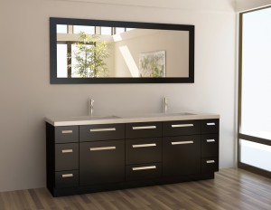 Modern bathroom vanities