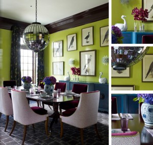 green dining room ideas