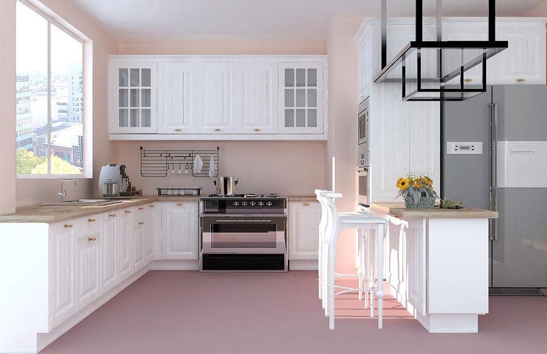 open plan small kitchen interior design ideas
