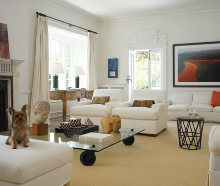 Artful Living Room Design