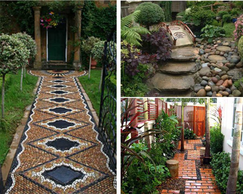healthy Modern Contemporary and Traditional Home and Garden Pathways