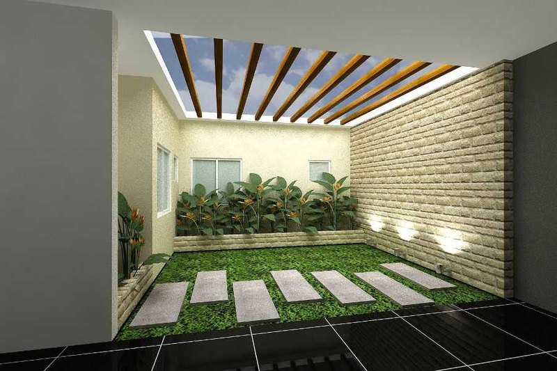 modern healthy house interior concept eco friendly indoor garden