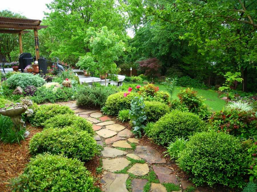 garden magnificent brown light stone path with green garden ideas and landscape beautiful landscaping and home garden ideas