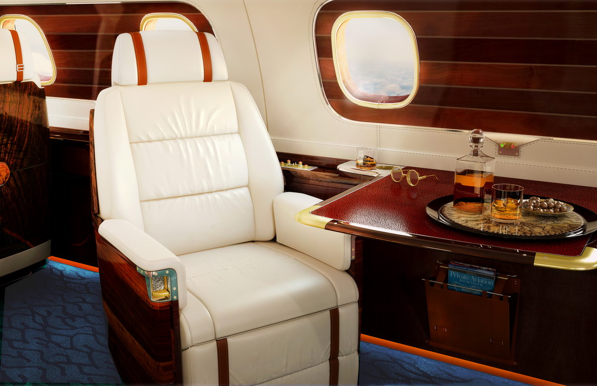 Private jet the luxury style in every detail 6