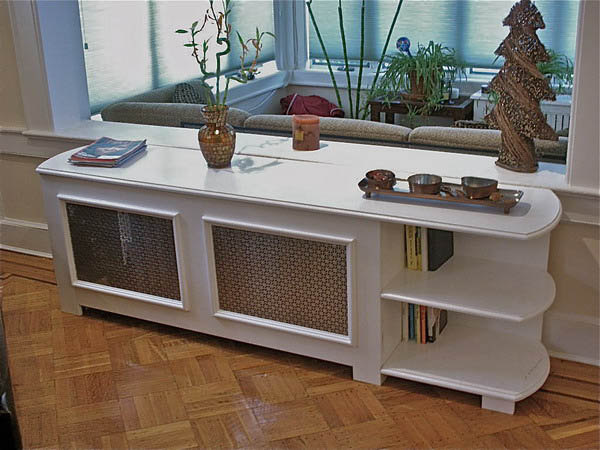 storage furniture with shelves