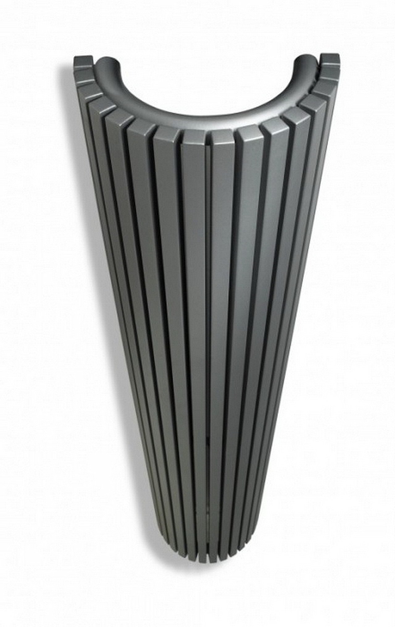 black designer radiators