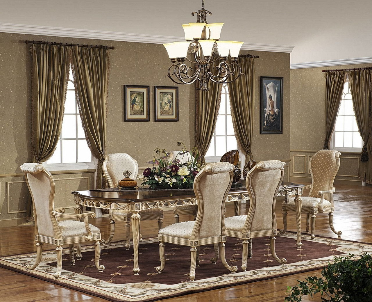 dining room curtain ideas