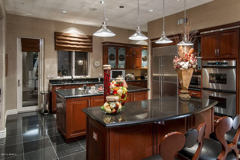 kitchen island with breakfast bar