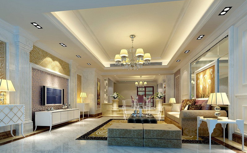 living room ceiling lighting ideas