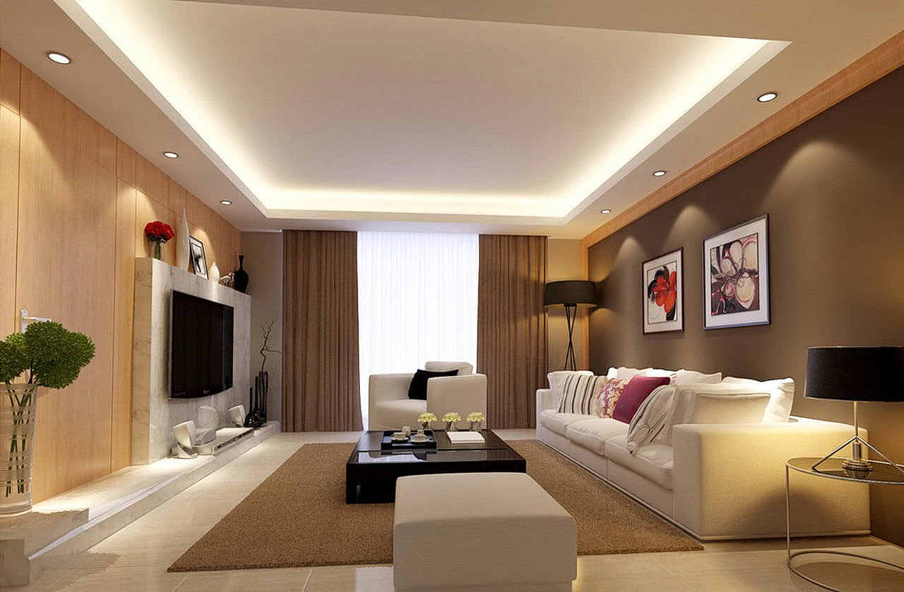 living room lighting for low ceilings