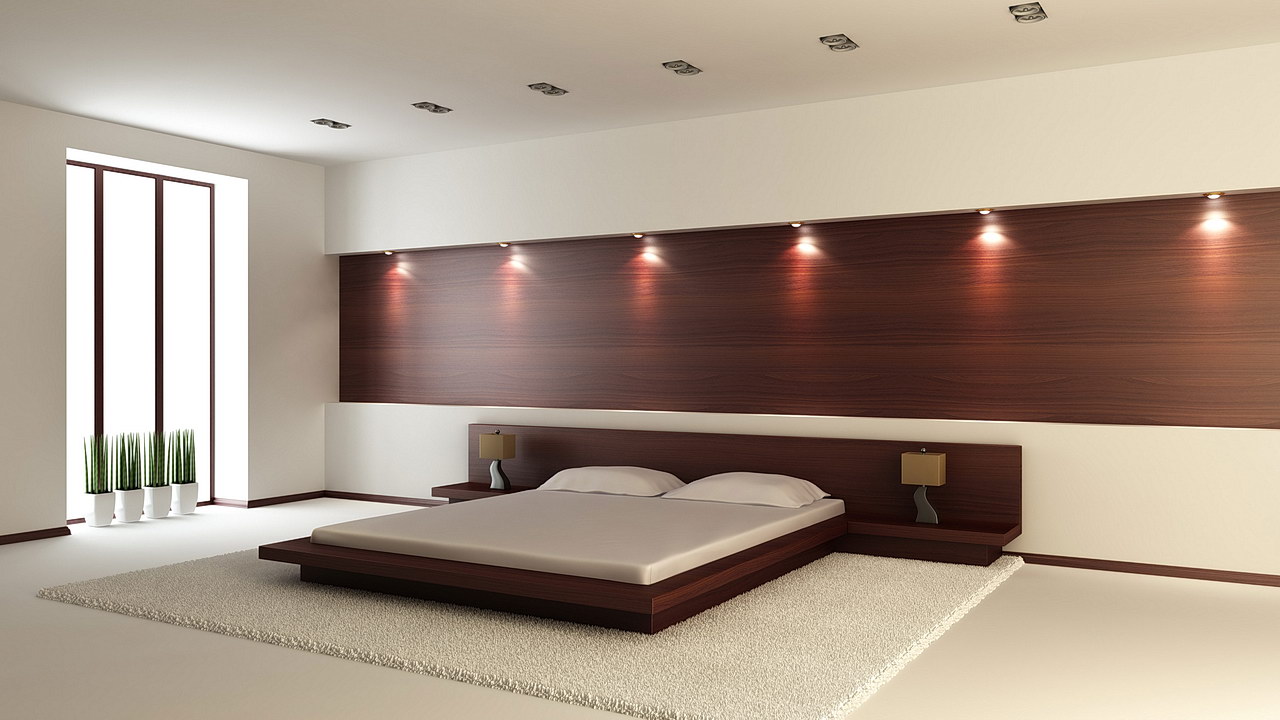 minimalist modern bedroom idea