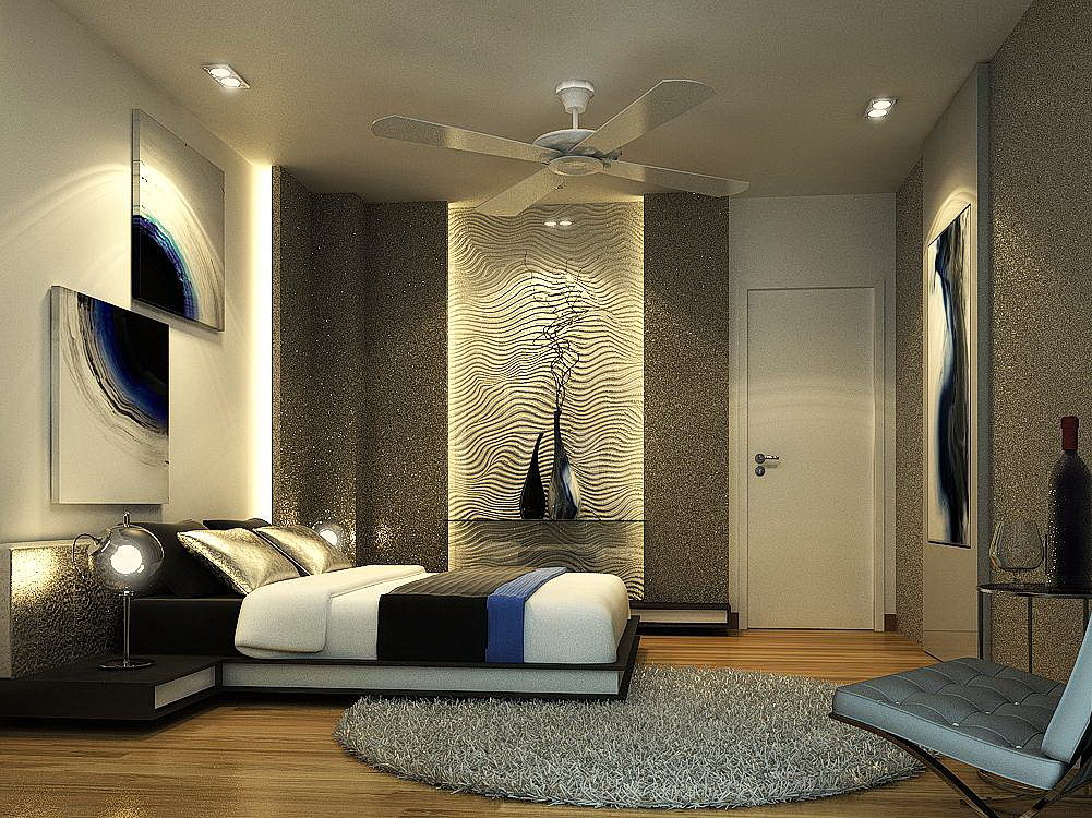 small modern  bedroom  decorating ideas  Interior  Design  