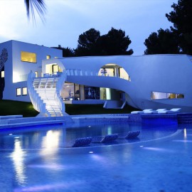 Ultramodern Casa Son Vida by tecArchitecture and Marcel Wanders Studio-01