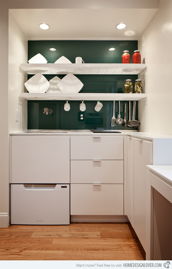 18 Contemporary White Kitchen Cabinet Design