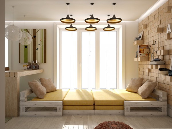open studio apartment