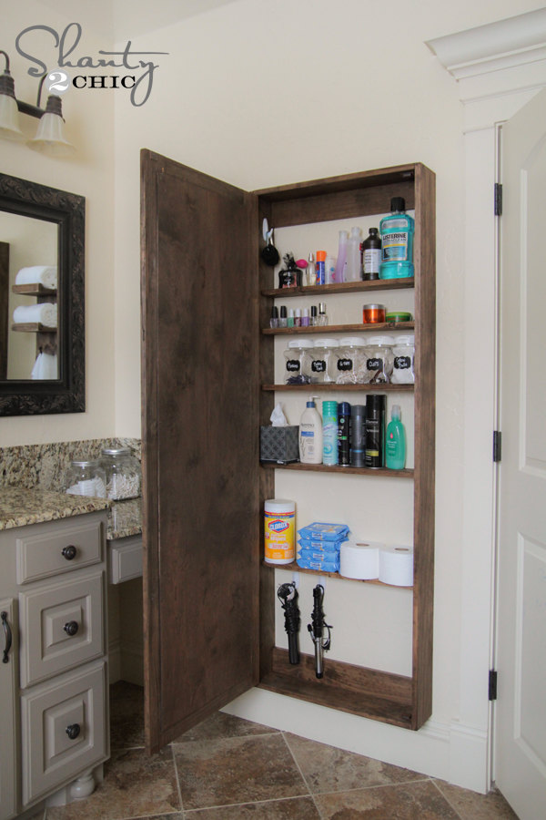 useful clever bathroom storage