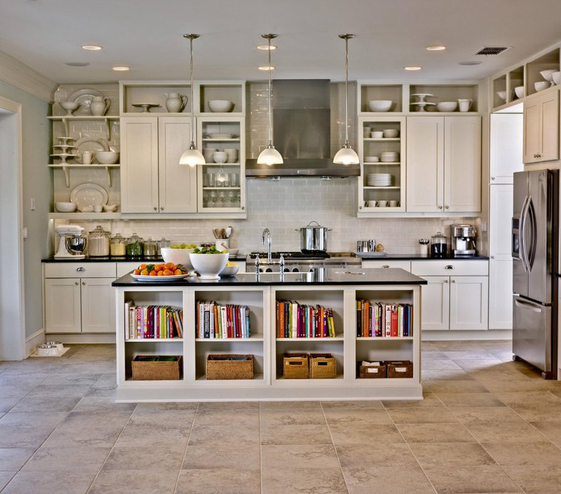 Storages and stainless steel sinks as part of kitchen renovation ideas