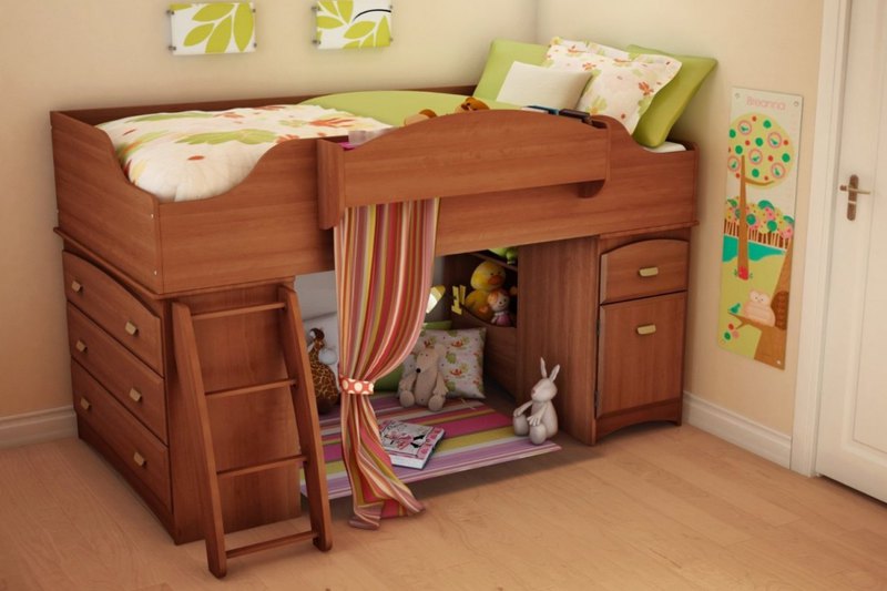 Kid's room storage for small spaces