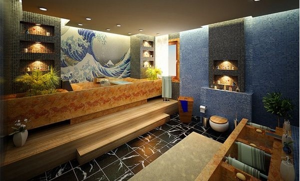 Japanese bathroom design – the exotic beauty of minimalism