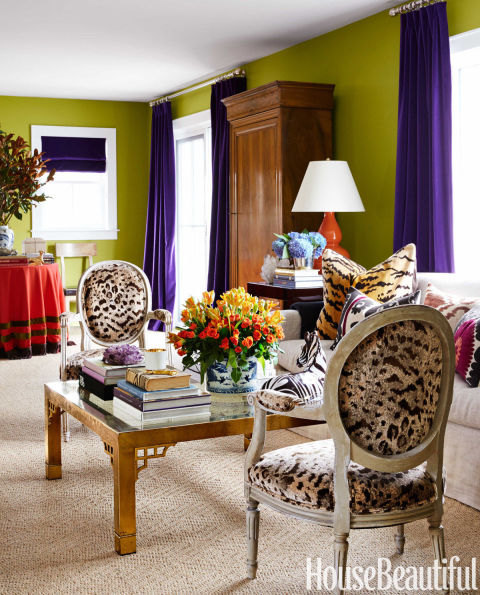 Split pea as living room color ideas